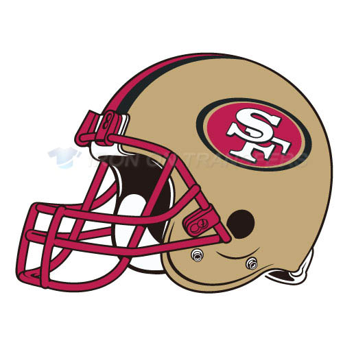 San Francisco 49ers Iron-on Stickers (Heat Transfers)NO.749